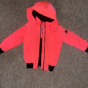 Moose Knuckles Kids Jacket – Coral – Size Small – EUC